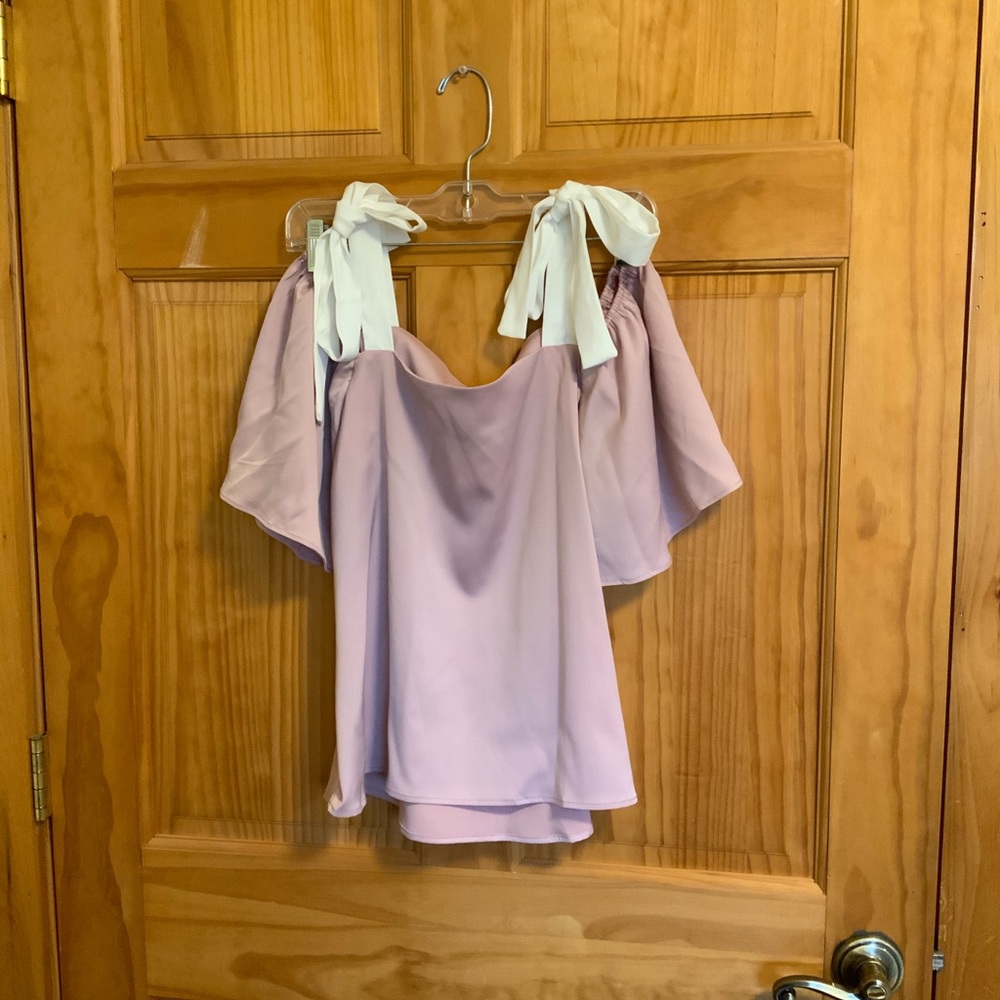 Off the shoulder top..